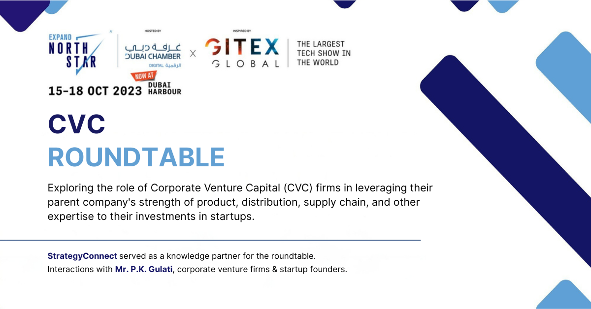 CVC Roundtable at GITEX/Expand North Star (Dubai) CVC roundtable_GITEX Global Dubai Chamber
